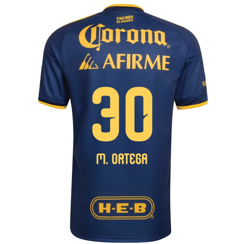 Danxen Herren Miguel Ortega #30 Königsblau Gelb Auswärtstrikot Trikot 2026/27 T-Shirt Schweiz