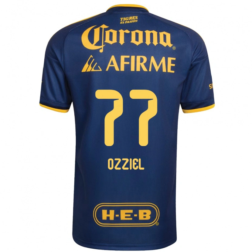 Danxen Herren Ozziel Herrera #77 Königsblau Gelb Auswärtstrikot Trikot 2026/27 T-Shirt Schweiz