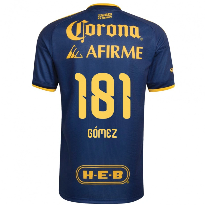Danxen Herren Luis Gómez #181 Königsblau Gelb Auswärtstrikot Trikot 2026/27 T-Shirt Schweiz