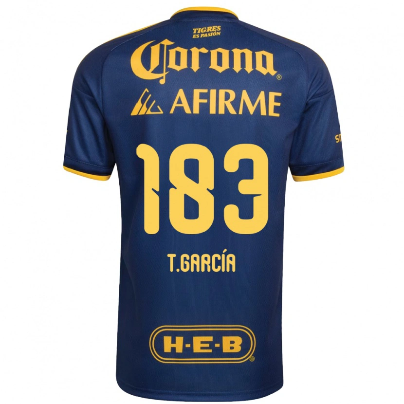 Danxen Herren Tomás García #183 Königsblau Gelb Auswärtstrikot Trikot 2026/27 T-Shirt Schweiz