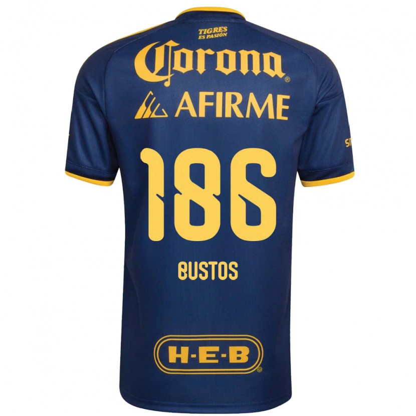 Danxen Herren Maximiliano Bustos #186 Königsblau Gelb Auswärtstrikot Trikot 2026/27 T-Shirt Schweiz