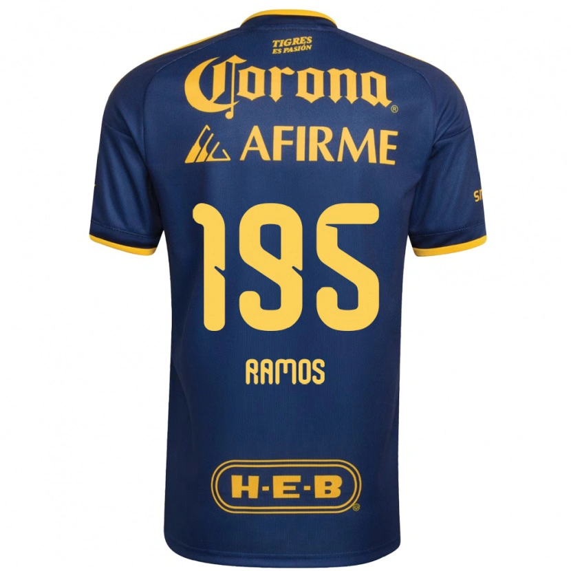 Danxen Herren Rodrigo Ramos #195 Königsblau Gelb Auswärtstrikot Trikot 2026/27 T-Shirt Schweiz