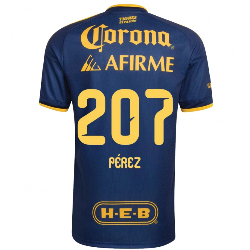 Danxen Herren Samuel Pérez #207 Königsblau Gelb Auswärtstrikot Trikot 2026/27 T-Shirt Schweiz