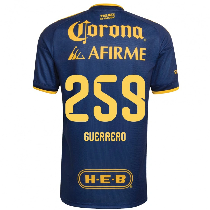 Danxen Herren Erick Guerrero #259 Königsblau Gelb Auswärtstrikot Trikot 2026/27 T-Shirt Schweiz