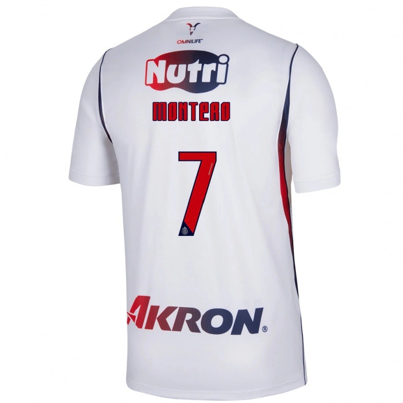 Danxen Herren Casandra Montero #7 Rot Weiß Marineblau Auswärtstrikot Trikot 2026/27 T-Shirt Schweiz