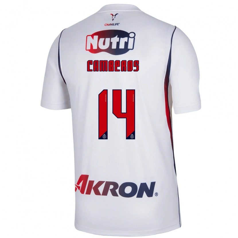 Danxen Herren Hugo Camberos #14 Rot Weiß Marineblau Auswärtstrikot Trikot 2026/27 T-Shirt Schweiz
