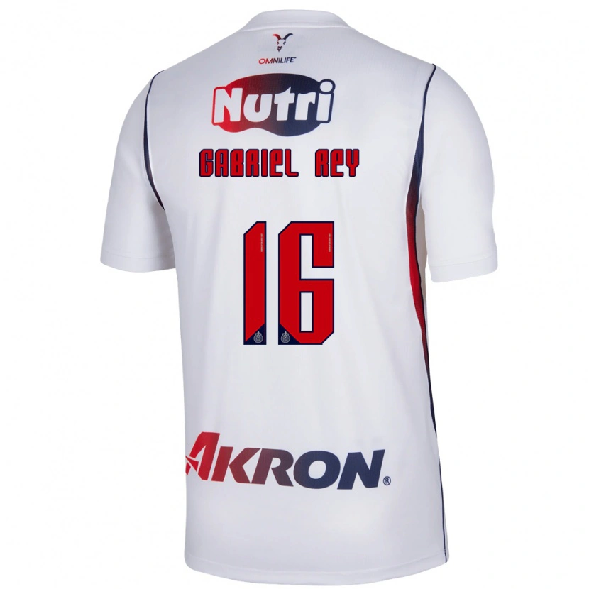 Danxen Herren Luis Gabriel Rey #16 Rot Weiß Marineblau Auswärtstrikot Trikot 2026/27 T-Shirt Schweiz