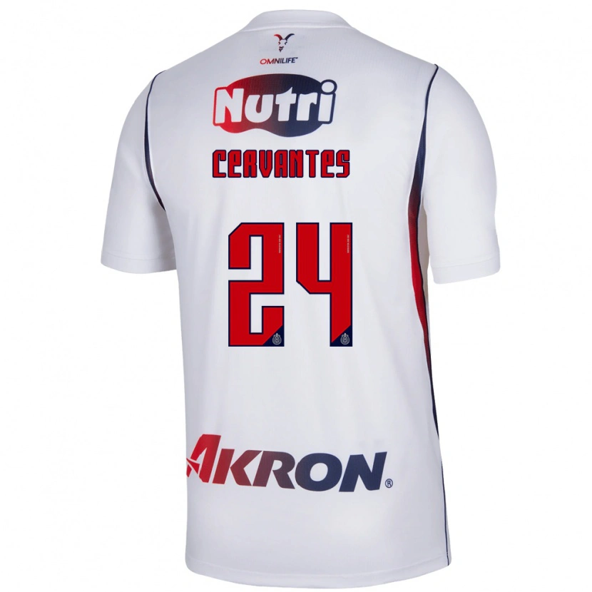 Danxen Herren Alicia Cervantes #24 Rot Weiß Marineblau Auswärtstrikot Trikot 2026/27 T-Shirt Schweiz