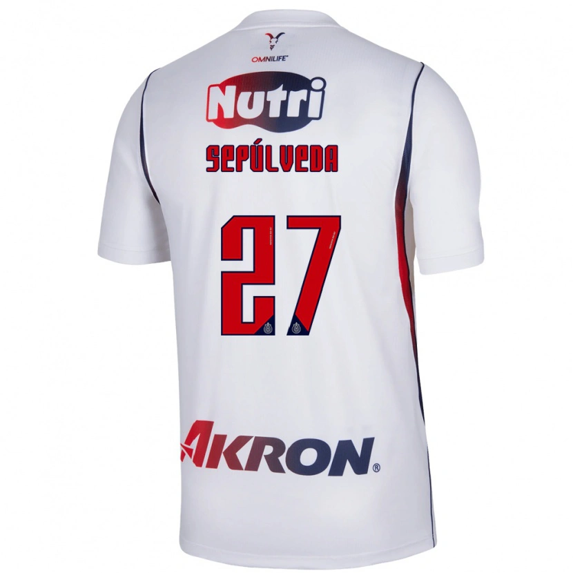 Danxen Herren Leonardo Sepúlveda #27 Rot Weiß Marineblau Auswärtstrikot Trikot 2026/27 T-Shirt Schweiz