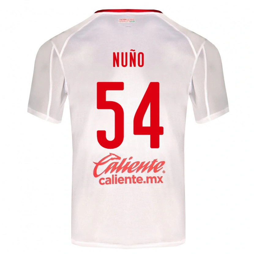 Danxen Herren Raúl Nuño #54 Weiß Grün Rot Auswärtstrikot Trikot 2026/27 T-Shirt Schweiz