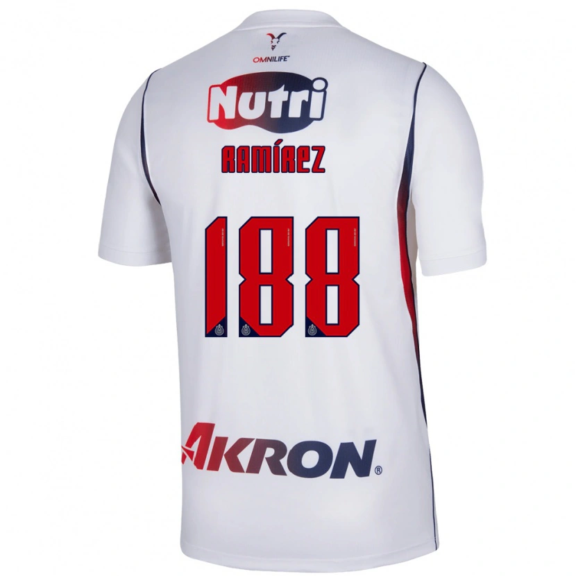 Danxen Herren Leonardo Ramírez #188 Rot Weiß Marineblau Auswärtstrikot Trikot 2026/27 T-Shirt Schweiz