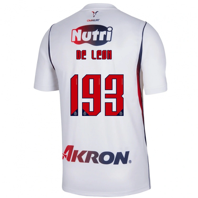 Danxen Herren Jared De León #193 Rot Weiß Marineblau Auswärtstrikot Trikot 2026/27 T-Shirt Schweiz