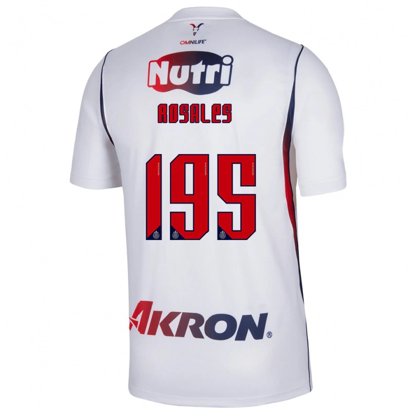 Danxen Herren Diego Rosales #195 Rot Weiß Marineblau Auswärtstrikot Trikot 2026/27 T-Shirt Schweiz