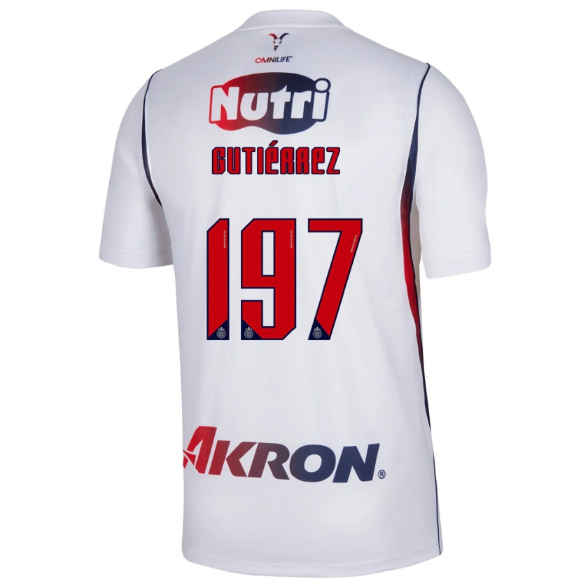 Danxen Herren Bryan Gutiérrez #197 Rot Weiß Marineblau Auswärtstrikot Trikot 2026/27 T-Shirt Schweiz