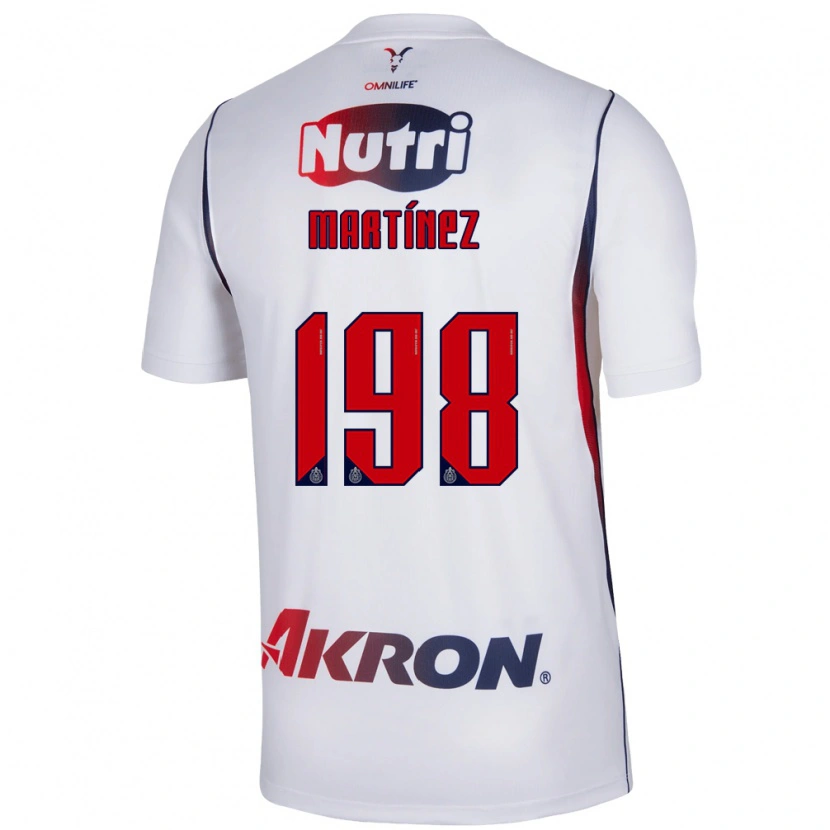Danxen Herren Andrew Martínez #198 Rot Weiß Marineblau Auswärtstrikot Trikot 2026/27 T-Shirt Schweiz