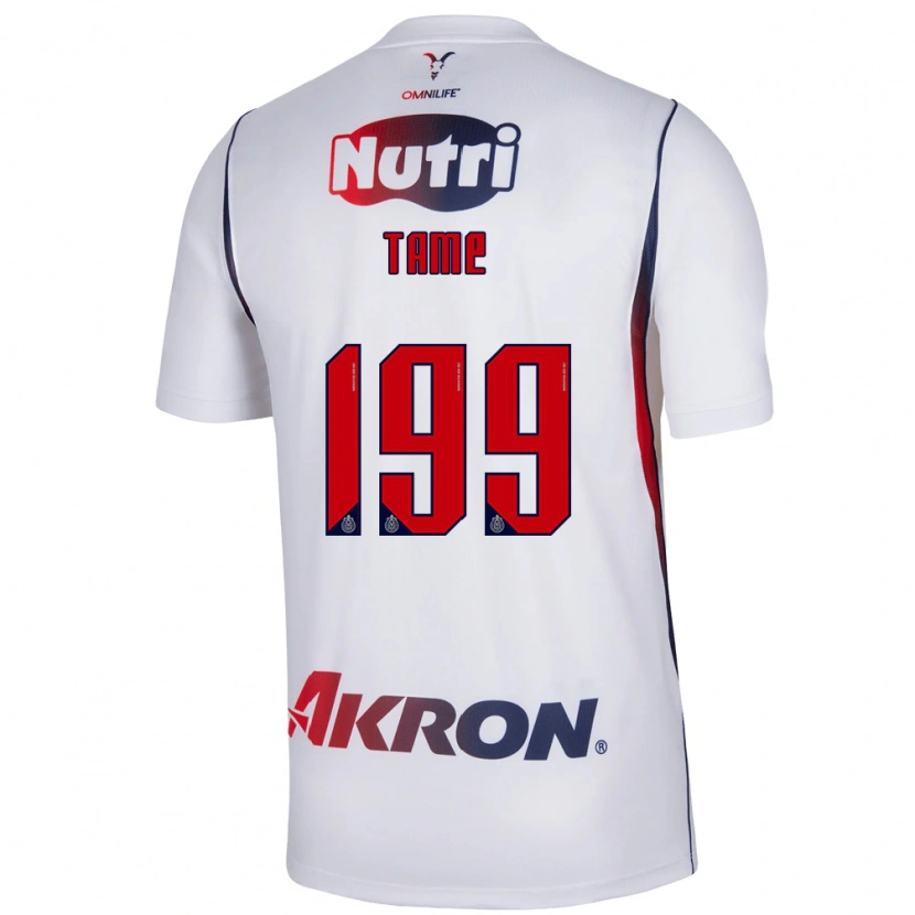 Danxen Herren Emilio Tame #199 Rot Weiß Marineblau Auswärtstrikot Trikot 2026/27 T-Shirt Schweiz