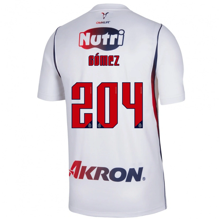 Danxen Herren Luis Gómez #204 Rot Weiß Marineblau Auswärtstrikot Trikot 2026/27 T-Shirt Schweiz