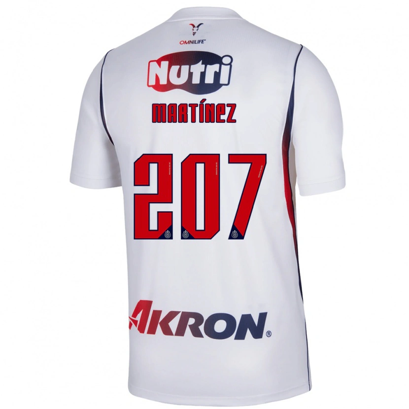 Danxen Herren Raúl Martínez #207 Rot Weiß Marineblau Auswärtstrikot Trikot 2026/27 T-Shirt Schweiz