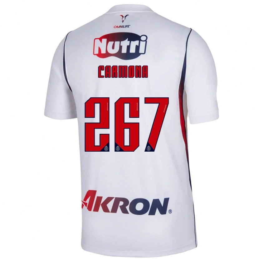 Danxen Herren Jesús Carmona #267 Rot Weiß Marineblau Auswärtstrikot Trikot 2026/27 T-Shirt Schweiz