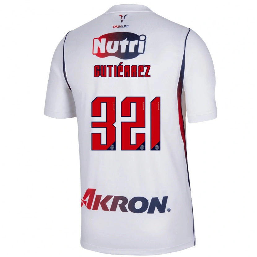 Danxen Herren Axel Gutiérrez #321 Rot Weiß Marineblau Auswärtstrikot Trikot 2026/27 T-Shirt Schweiz