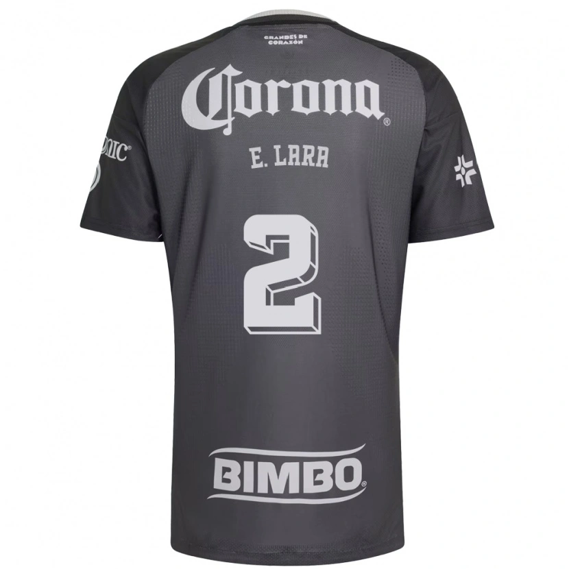 Danxen Herren Emilio Lara #2 Grau Weiß Schwarz Auswärtstrikot Trikot 2026/27 T-Shirt Schweiz