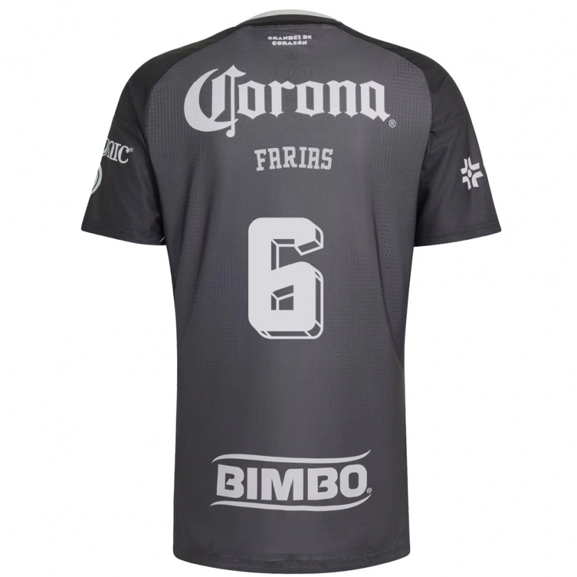 Danxen Herren Janelly Farias #6 Grau Weiß Schwarz Auswärtstrikot Trikot 2026/27 T-Shirt Schweiz