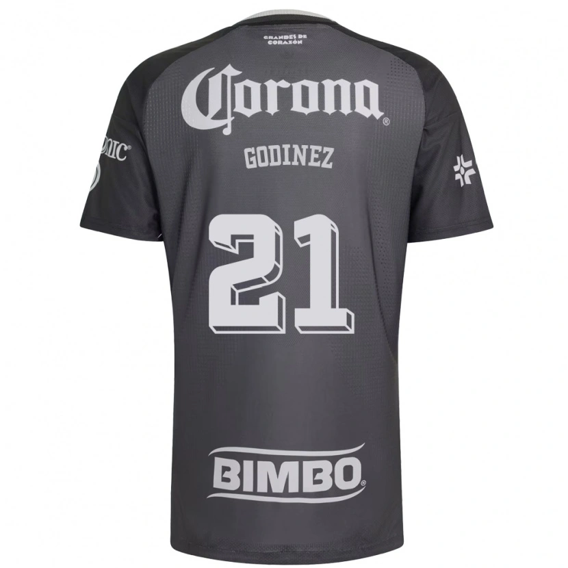 Danxen Herren Alexandra Godinez #21 Grau Weiß Schwarz Auswärtstrikot Trikot 2026/27 T-Shirt Schweiz