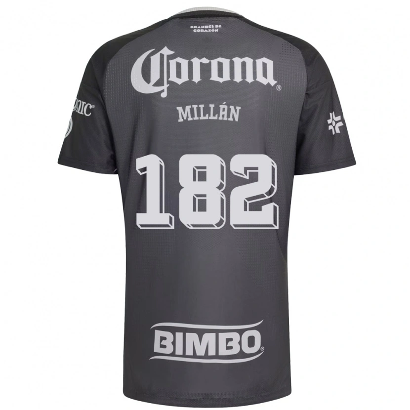 Danxen Herren Daniel Millán #182 Grau Weiß Schwarz Auswärtstrikot Trikot 2026/27 T-Shirt Schweiz