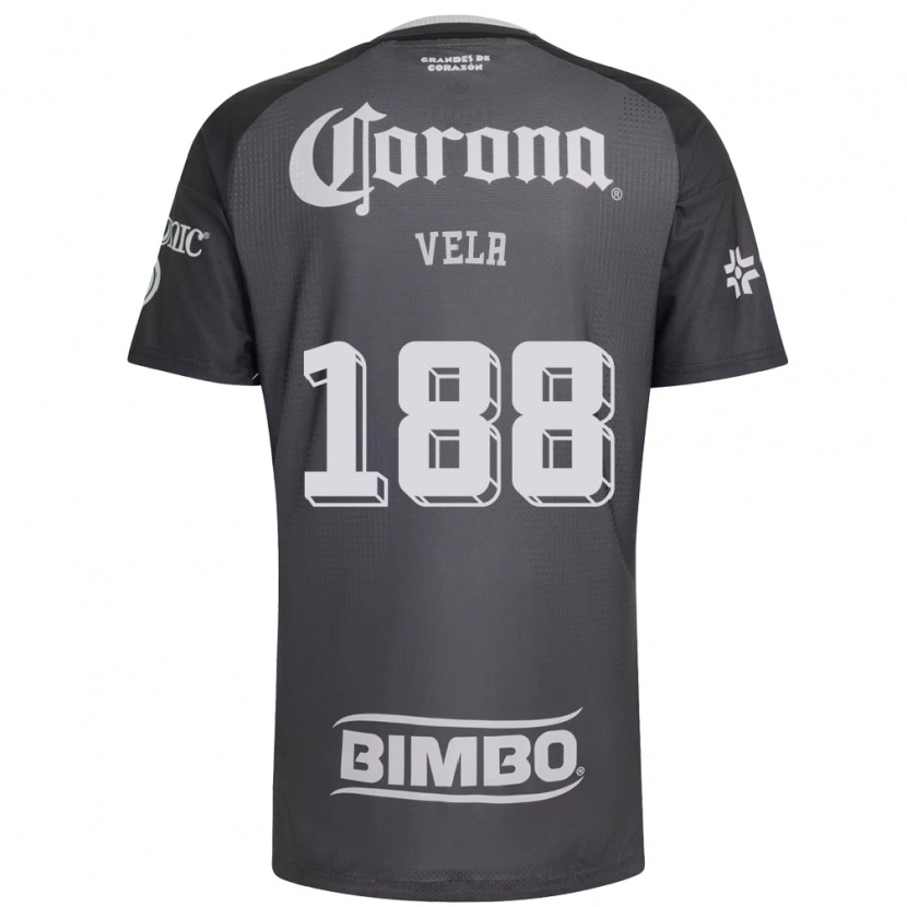 Danxen Herren Christo Vela #188 Grau Weiß Schwarz Auswärtstrikot Trikot 2026/27 T-Shirt Schweiz