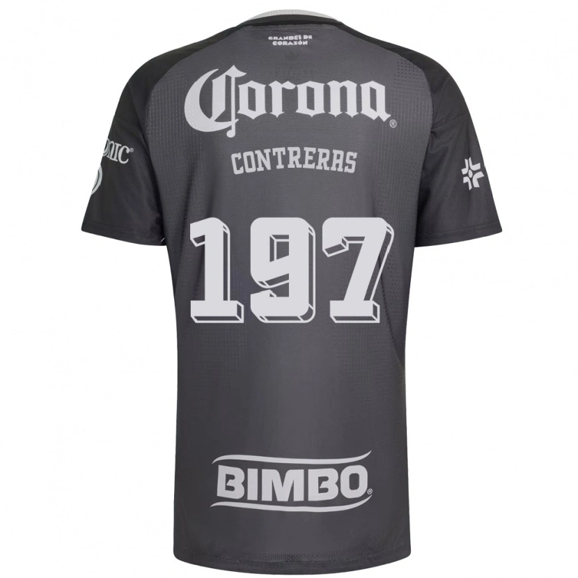 Danxen Herren Ángel Contreras #197 Grau Weiß Schwarz Auswärtstrikot Trikot 2026/27 T-Shirt Schweiz