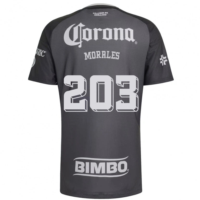Danxen Herren Alan Morales #203 Grau Weiß Schwarz Auswärtstrikot Trikot 2026/27 T-Shirt Schweiz