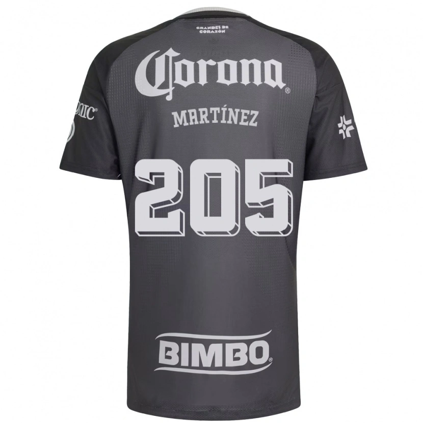 Danxen Herren Sebastián Martínez #205 Grau Weiß Schwarz Auswärtstrikot Trikot 2026/27 T-Shirt Schweiz