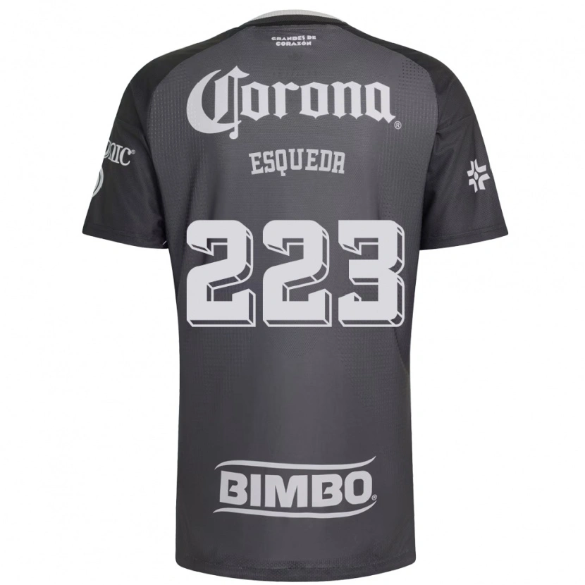 Danxen Herren Diego Esqueda #223 Grau Weiß Schwarz Auswärtstrikot Trikot 2026/27 T-Shirt Schweiz