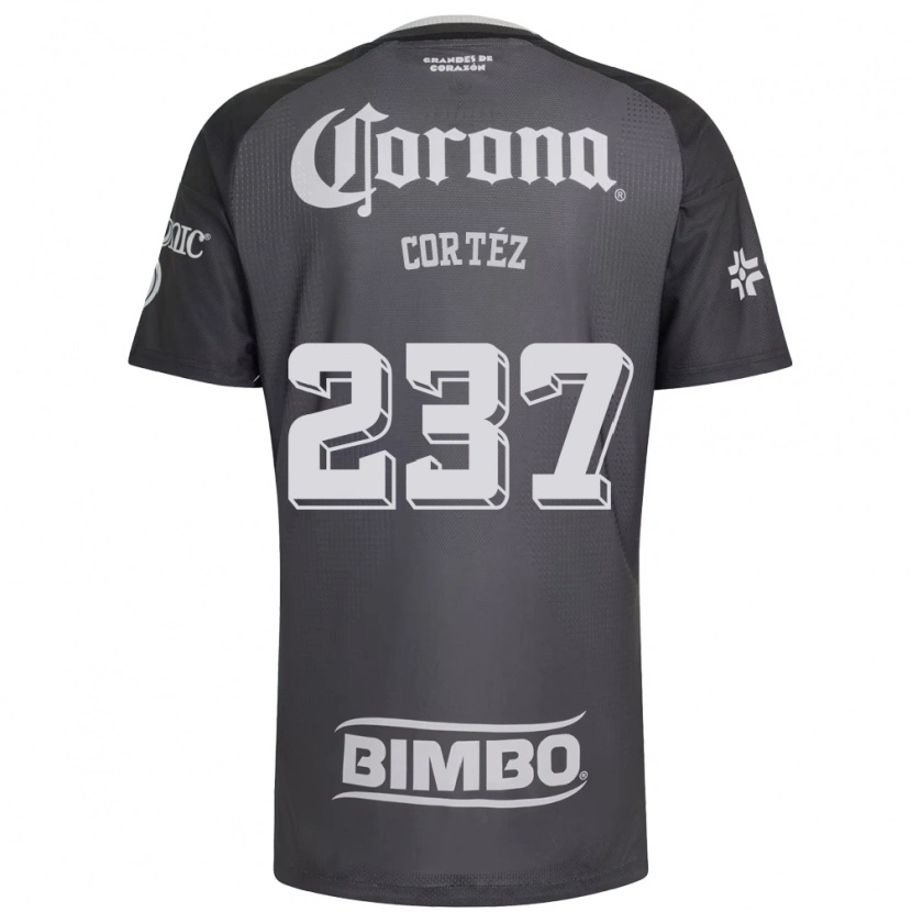 Danxen Herren Guillermo Cortéz #237 Grau Weiß Schwarz Auswärtstrikot Trikot 2026/27 T-Shirt Schweiz