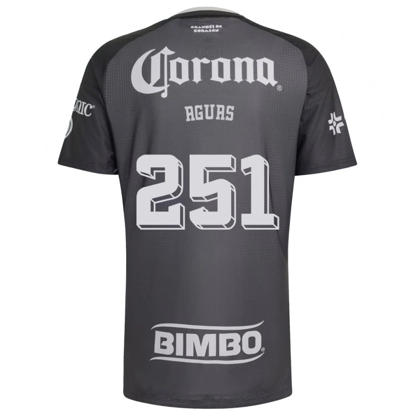 Danxen Herren Brian Aguas #251 Grau Weiß Schwarz Auswärtstrikot Trikot 2026/27 T-Shirt Schweiz