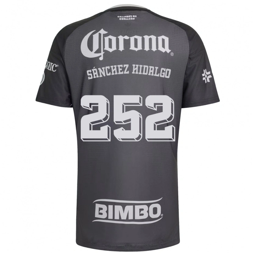 Danxen Herren Horacio Sánchez Hidalgo #252 Grau Weiß Schwarz Auswärtstrikot Trikot 2026/27 T-Shirt Schweiz