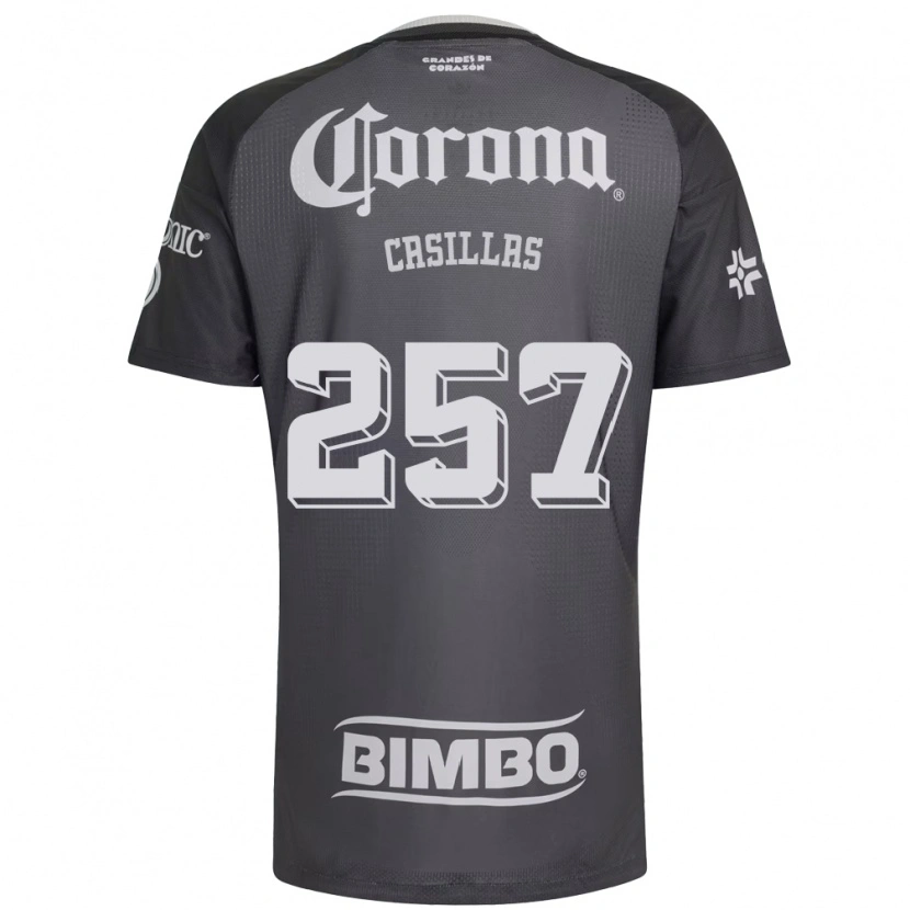 Danxen Herren Iván Casillas #257 Grau Weiß Schwarz Auswärtstrikot Trikot 2026/27 T-Shirt Schweiz