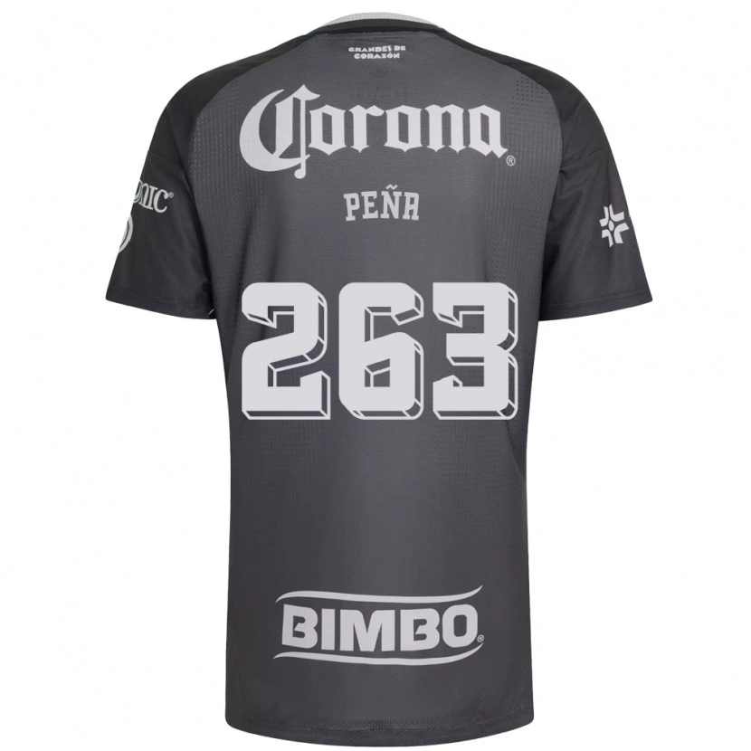 Danxen Herren Nicolás Peña #263 Grau Weiß Schwarz Auswärtstrikot Trikot 2026/27 T-Shirt Schweiz