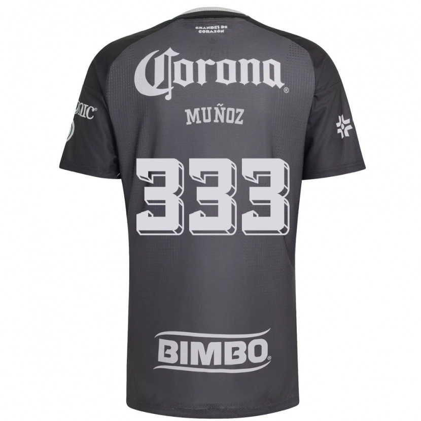 Danxen Herren Aarón Muñoz #333 Grau Weiß Schwarz Auswärtstrikot Trikot 2026/27 T-Shirt Schweiz