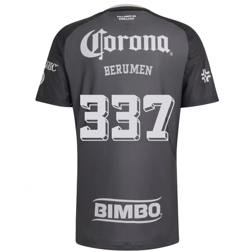 Danxen Herren Gabriel Berumen #337 Grau Weiß Schwarz Auswärtstrikot Trikot 2026/27 T-Shirt Schweiz