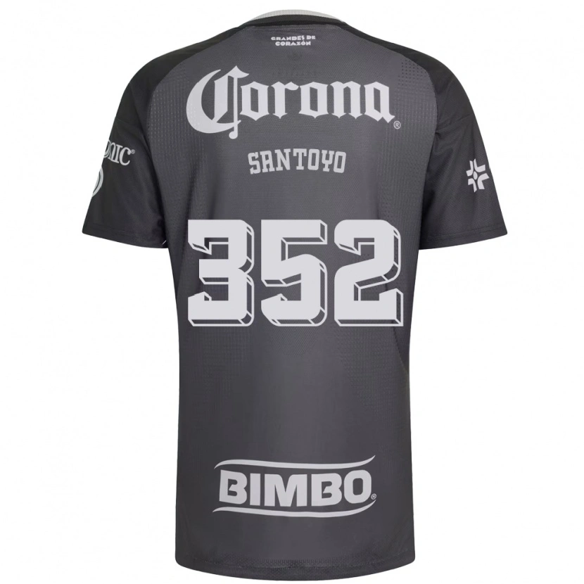 Danxen Herren Julio Santoyo #352 Grau Weiß Schwarz Auswärtstrikot Trikot 2026/27 T-Shirt Schweiz