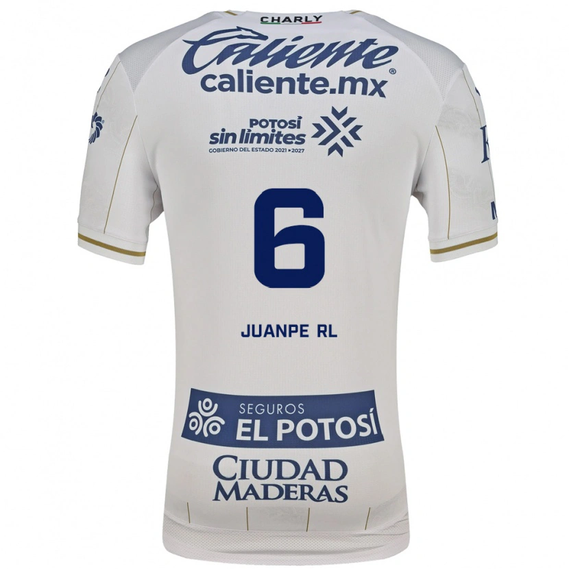 Danxen Herren Juan Pedro Ramírez López #6 Weiß Blau Auswärtstrikot Trikot 2026/27 T-Shirt Schweiz