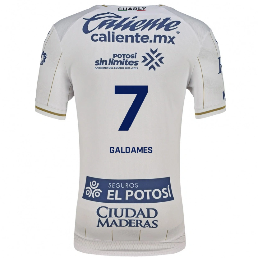 Danxen Herren Benjamín Galdames #7 Weiß Blau Auswärtstrikot Trikot 2026/27 T-Shirt Schweiz
