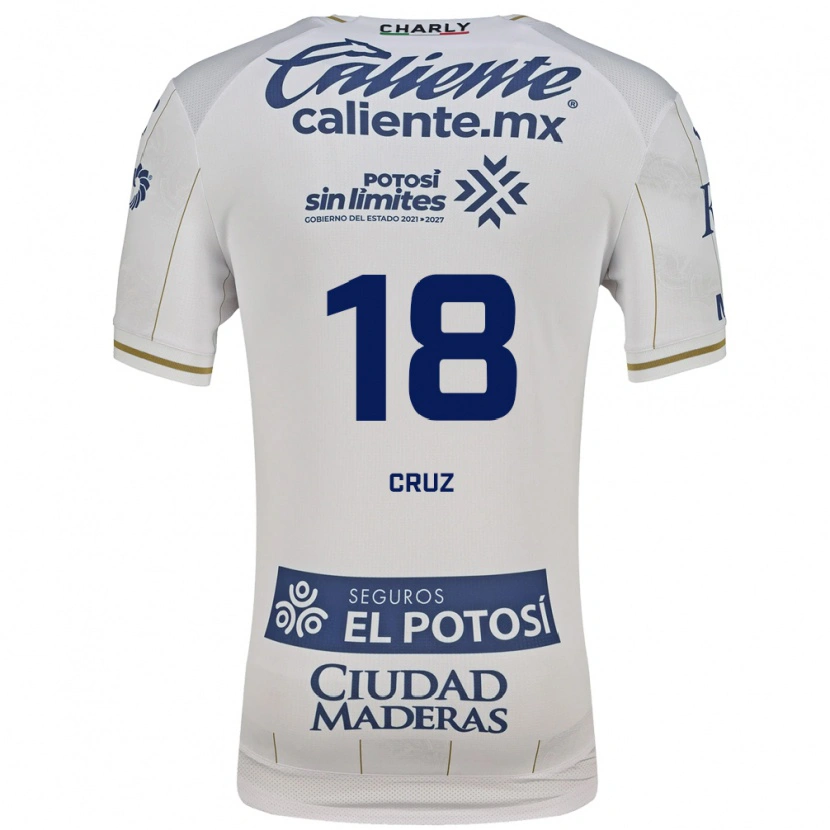 Danxen Herren Aldo Cruz #18 Weiß Blau Auswärtstrikot Trikot 2026/27 T-Shirt Schweiz