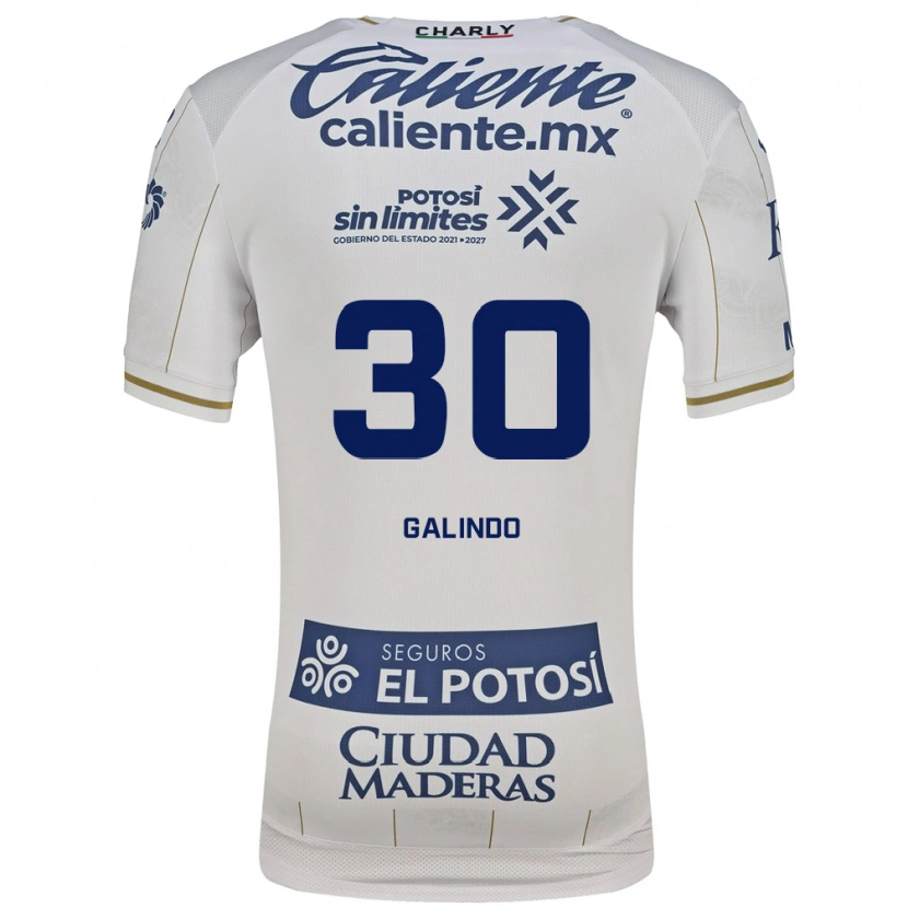 Danxen Herren Benjamín Galindo #30 Weiß Blau Auswärtstrikot Trikot 2026/27 T-Shirt Schweiz