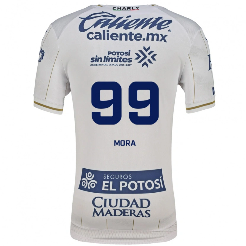 Danxen Herren Felipe Mora #99 Weiß Blau Auswärtstrikot Trikot 2026/27 T-Shirt Schweiz