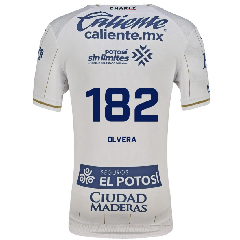 Danxen Herren Artemio Olvera #182 Weiß Blau Auswärtstrikot Trikot 2026/27 T-Shirt Schweiz