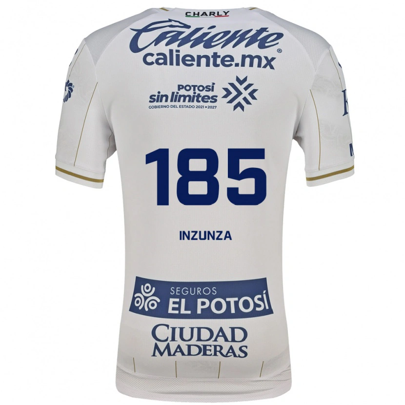 Danxen Herren Jesús Inzunza #185 Weiß Blau Auswärtstrikot Trikot 2026/27 T-Shirt Schweiz