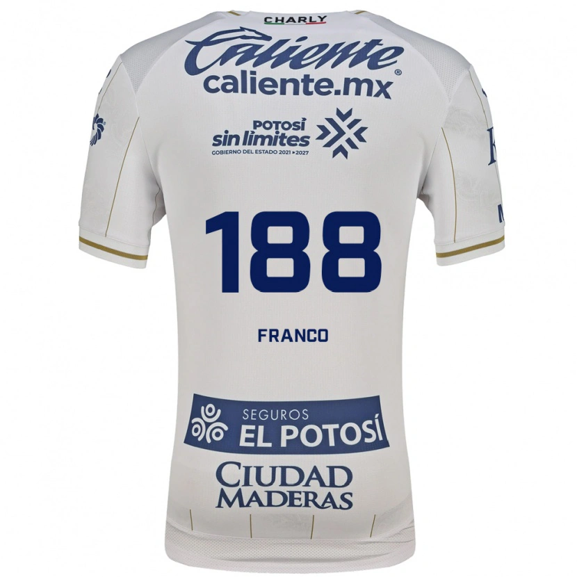 Danxen Herren Christian Franco #188 Weiß Blau Auswärtstrikot Trikot 2026/27 T-Shirt Schweiz