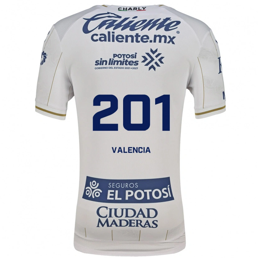 Danxen Herren Cristian Valencia #201 Weiß Blau Auswärtstrikot Trikot 2026/27 T-Shirt Schweiz